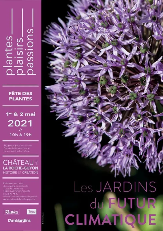 1 et 2 mai 2021, Fete des plantes du Chateau de la roche guyon (95) Visuel
